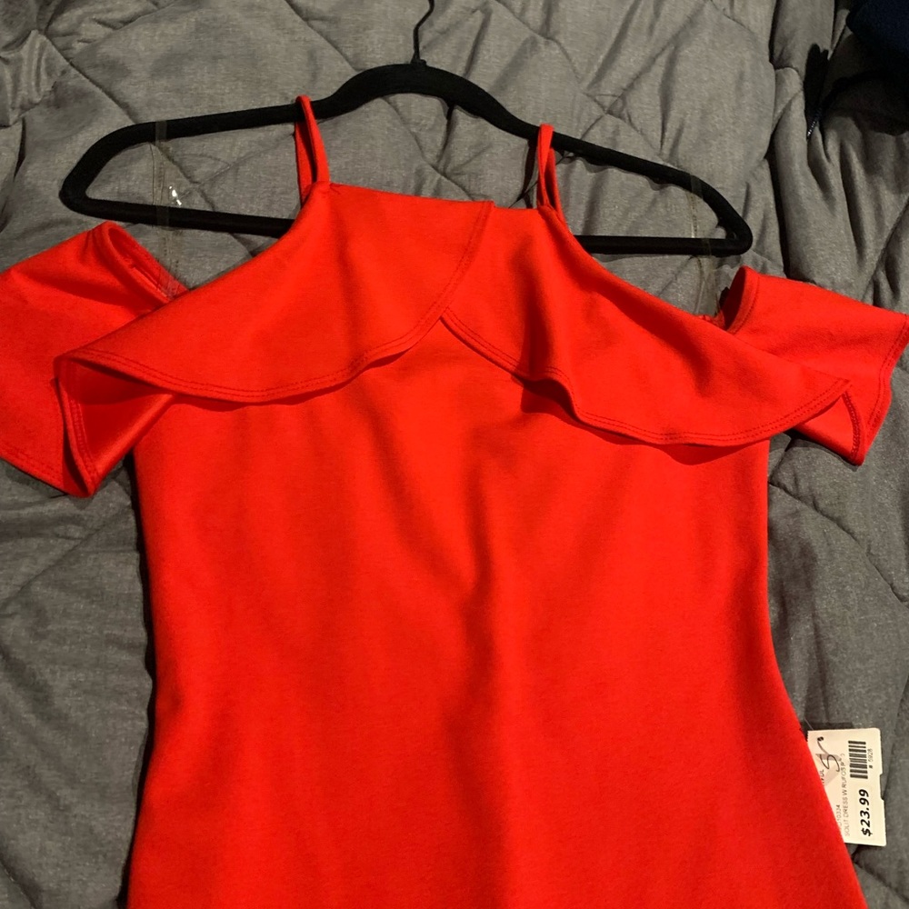 Boutique form fitted Red dress